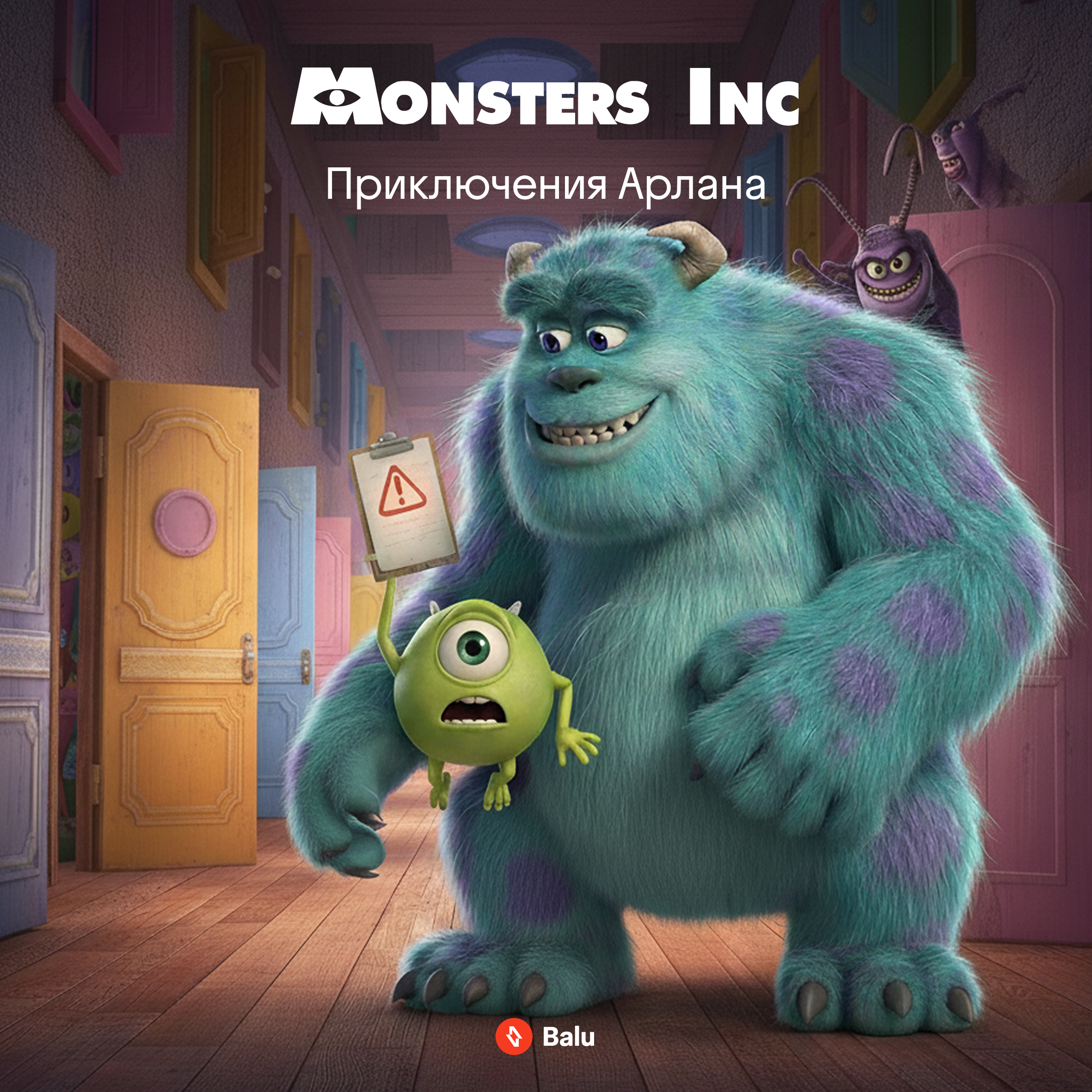 Персонализированная книга BALU